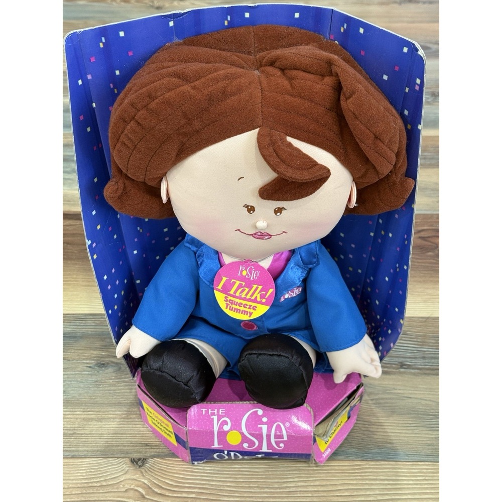 Vintage 1990s 1997 Original "Rosie O ' Doll" Talking Doll by TYCO New in Box DS